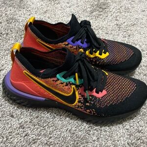 Women’s Nike Epic React FlyKnit 2- Multicolored- Size 9
